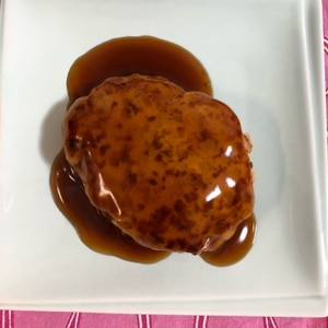 簡単ヘルシー★豆腐と鶏ひき肉のハンバーグ